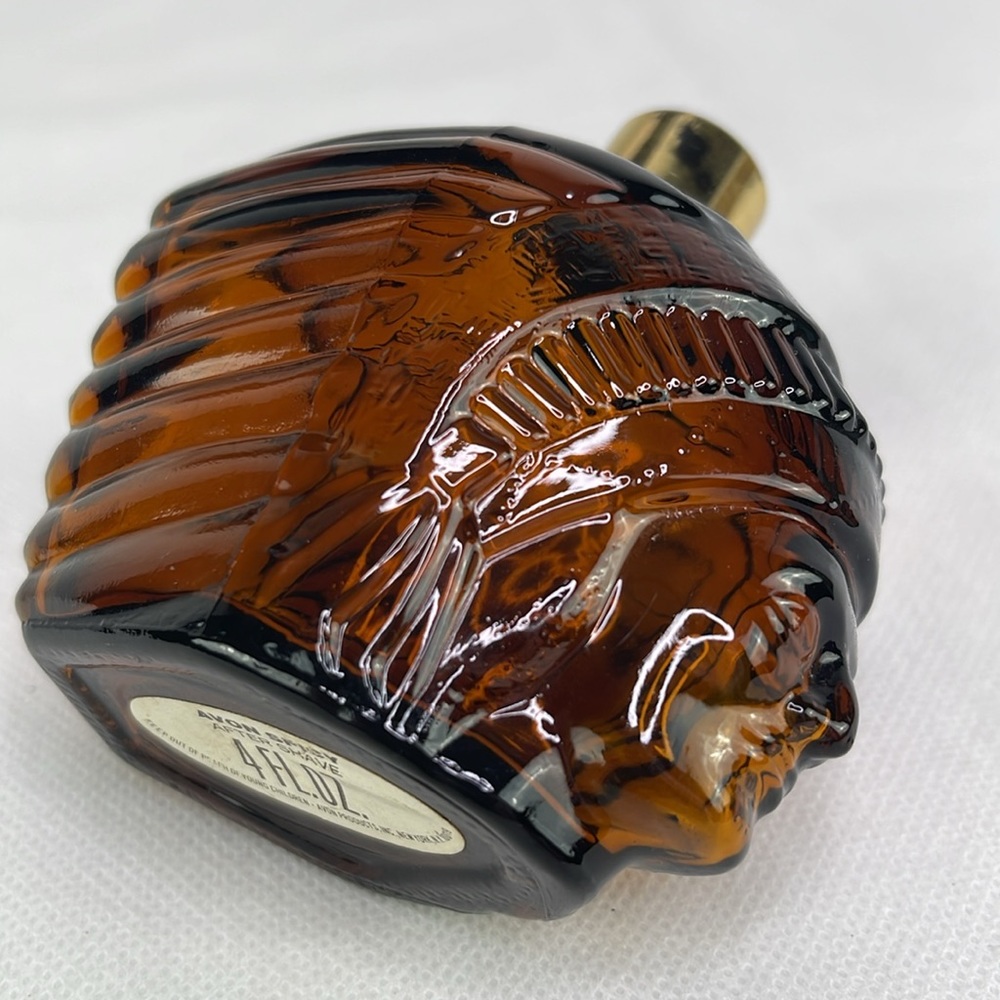 Avon Wild Country Indian Head Cologne After Shave Empty Bottle